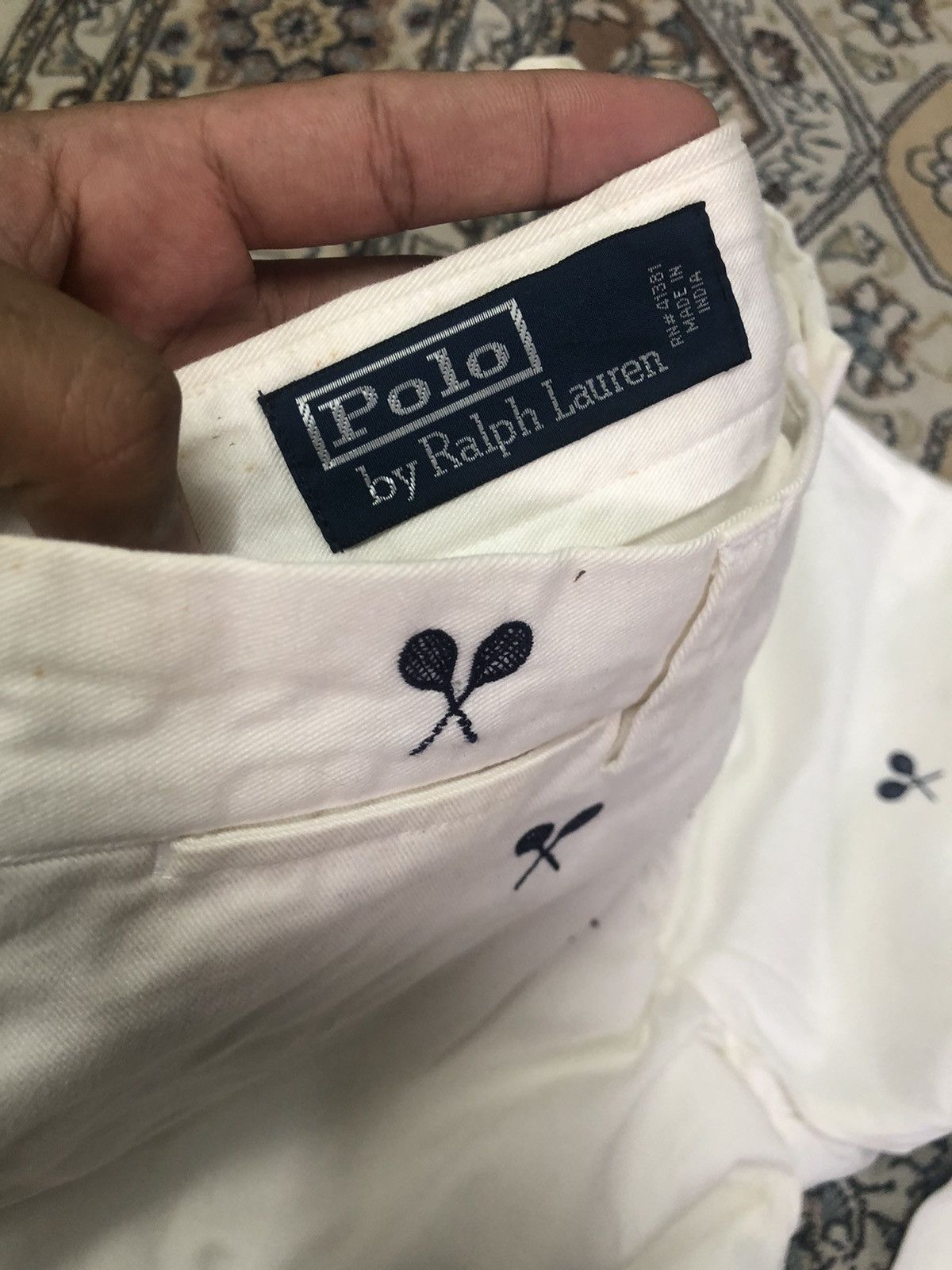 Polo Ralph Lauren Rare❗️Vintage Polo Ralph Lauren Full Print Pants Size US 32 / EU 48 - 8 Thumbnail