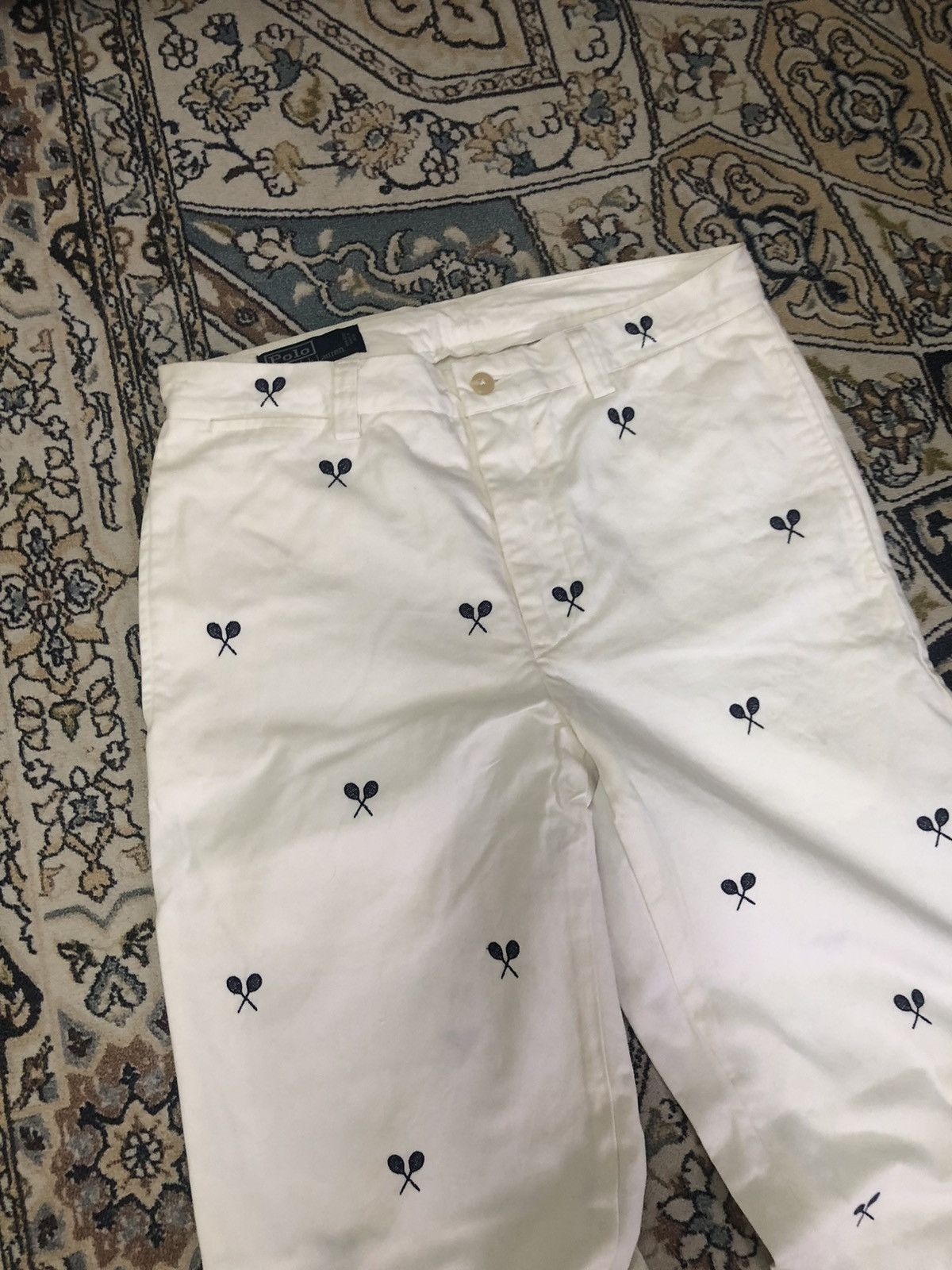Polo Ralph Lauren Rare❗️Vintage Polo Ralph Lauren Full Print Pants Size US 32 / EU 48 - 3 Thumbnail