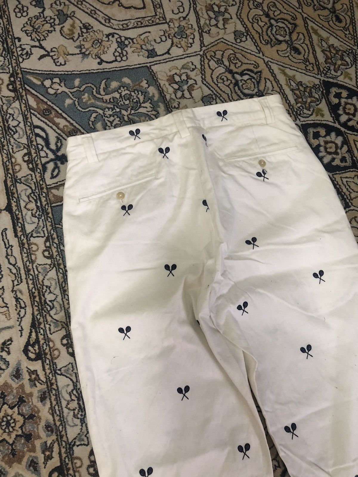 Polo Ralph Lauren Rare❗️Vintage Polo Ralph Lauren Full Print Pants Size US 32 / EU 48 - 11 Thumbnail