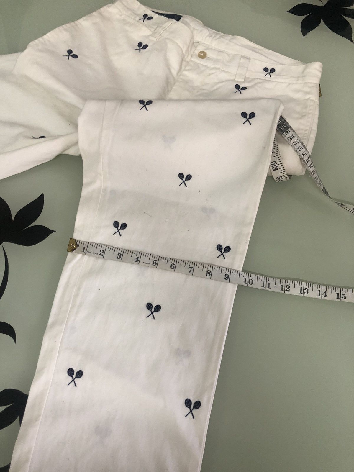 Polo Ralph Lauren Rare❗️Vintage Polo Ralph Lauren Full Print Pants Size US 32 / EU 48 - 18 Thumbnail