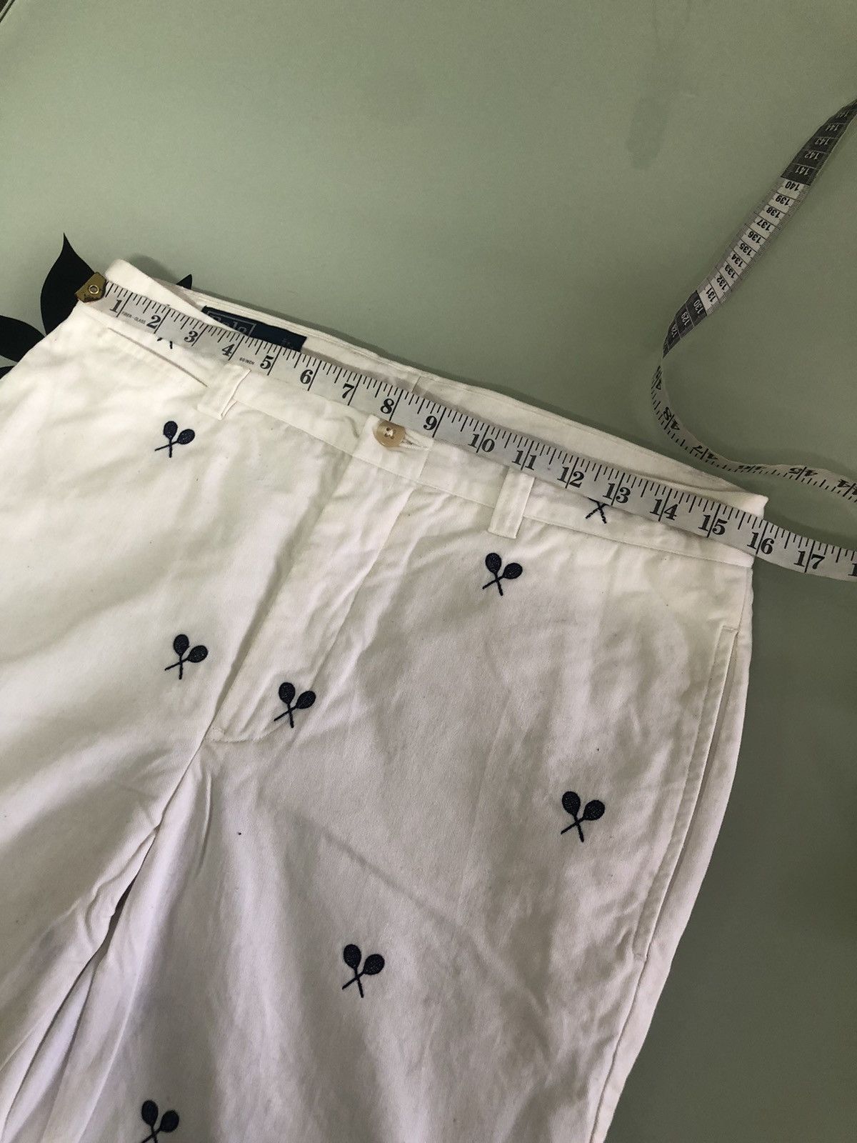 Polo Ralph Lauren Rare❗️Vintage Polo Ralph Lauren Full Print Pants Size US 32 / EU 48 - 15 Thumbnail