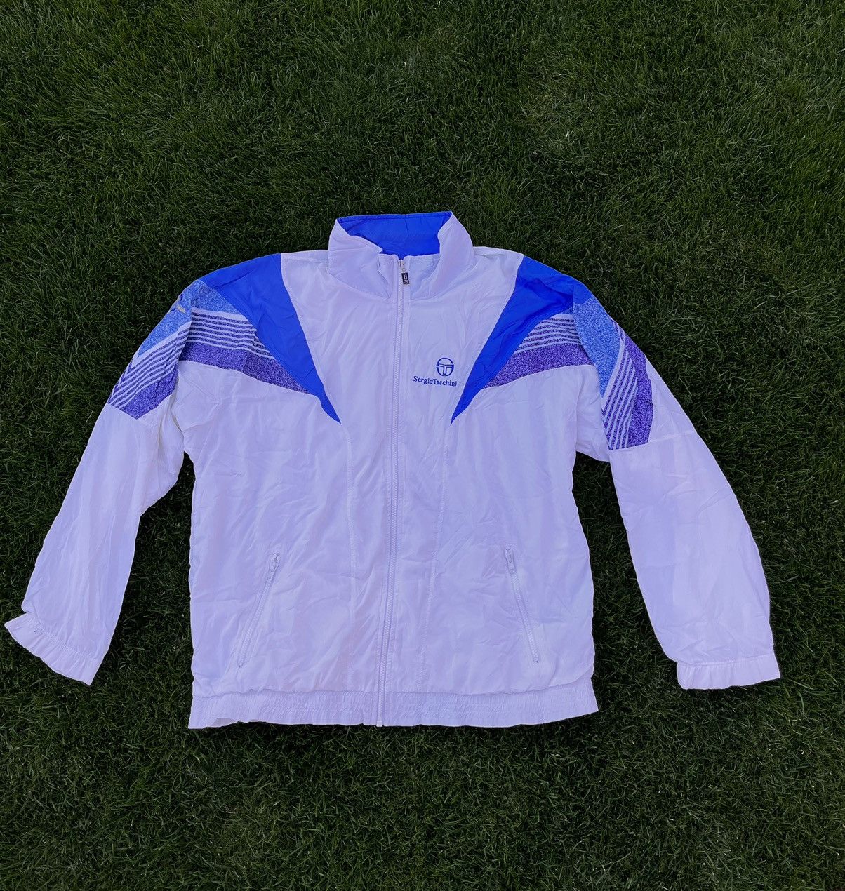 Sergio Tacchini × Vintage Sergio Tacchini vintage jacket Size US XL / EU 56 / 4 - 1 Thumbnail