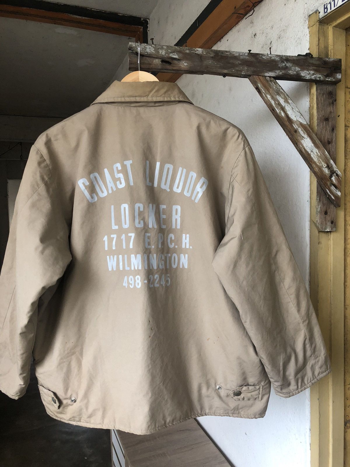 45rpm Vintage 90s 45rpm Coast Liquor Locker Distressed Jackets Size US L / EU 52-54 / 3 - 15 Thumbnail