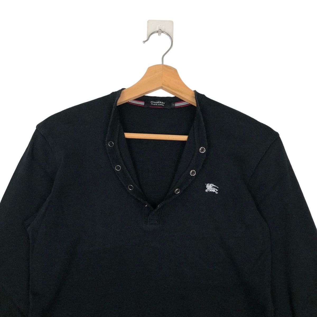 Burberry VINTAGE LONG SLEEVE BURBERRY BLACK LABEL STRIPED Size US M / EU 48-50 / 2 - 8 Thumbnail
