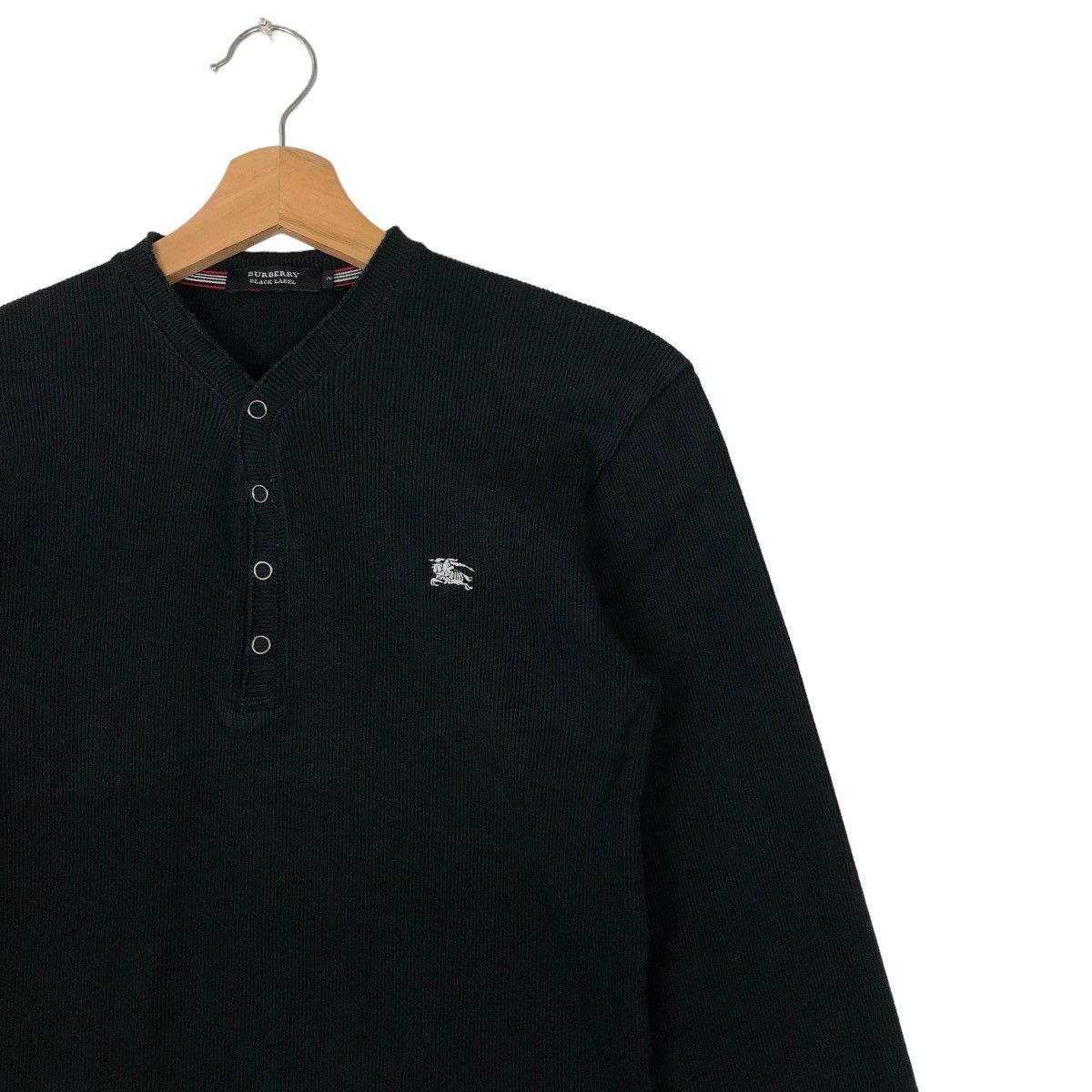 Burberry VINTAGE LONG SLEEVE BURBERRY BLACK LABEL STRIPED Size US M / EU 48-50 / 2 - 5 Thumbnail