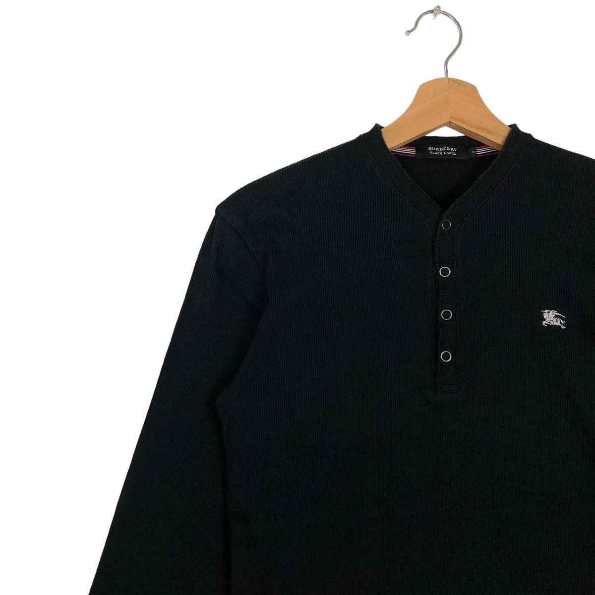 Burberry VINTAGE LONG SLEEVE BURBERRY BLACK LABEL STRIPED Size US M / EU 48-50 / 2 - 6 Thumbnail