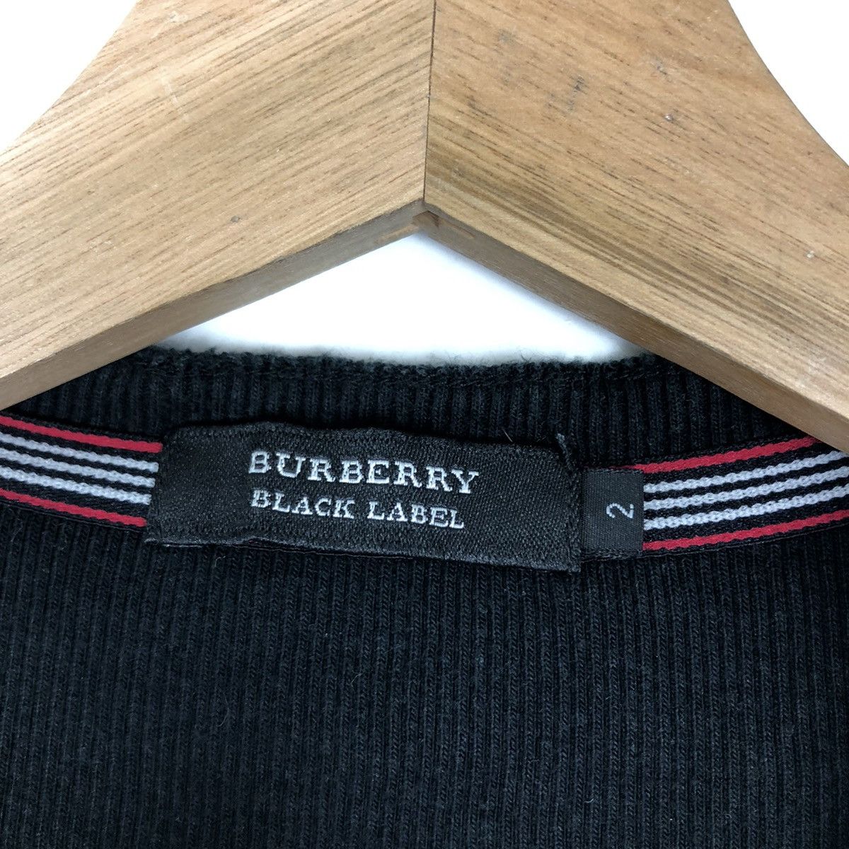 Burberry VINTAGE LONG SLEEVE BURBERRY BLACK LABEL STRIPED Size US M / EU 48-50 / 2 - 10 Thumbnail