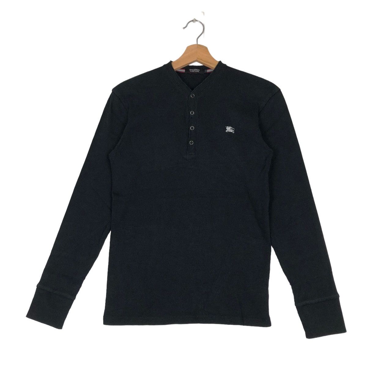 VINTAGE LONG SLEEVE BURBERRY BLACK LABEL STRIPED
