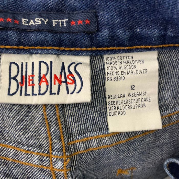 Bill Blass Vintage Bill Blass High Rise Mom Jeans 12 Dark Wash Easy Fit