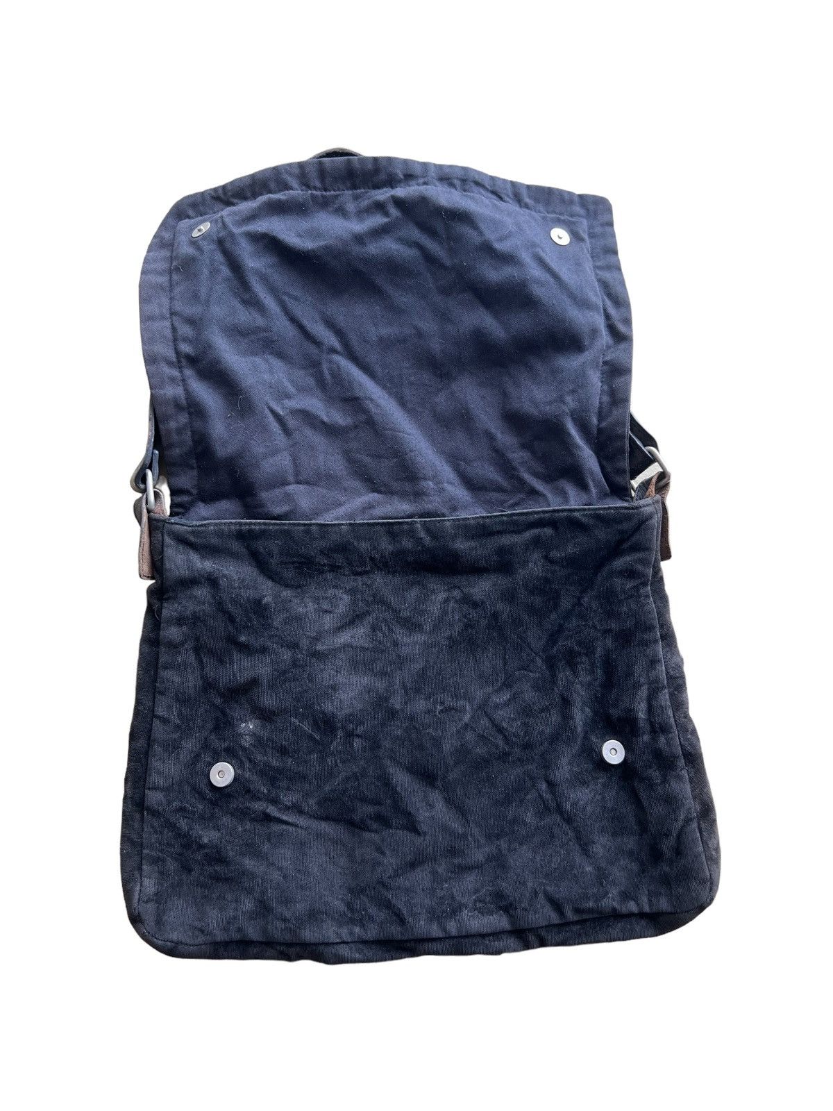 A.P.C. GRAIL🔥90s APC 🇫🇷 Velour Leather Strap Sling CrossBody Bag Size ONE SIZE - 5 Thumbnail
