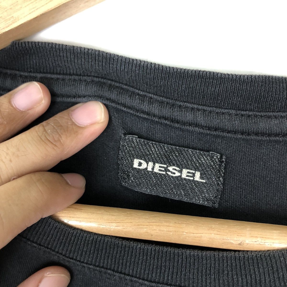 Japanese Brand VINTAGE DIESEL TEE BIG LOGO BLACK ICONIC PUNK DESIGN Size US M / EU 48-50 / 2 - 7 Thumbnail