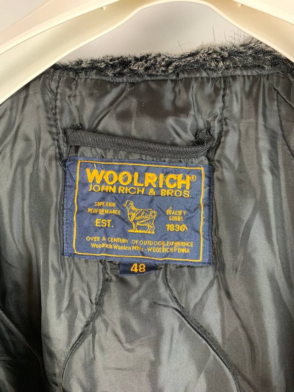 Vintage Woolrich John Rich & Bros down jacket 48 Size XL / US 12-14 / IT 48-50 - 4 Thumbnail