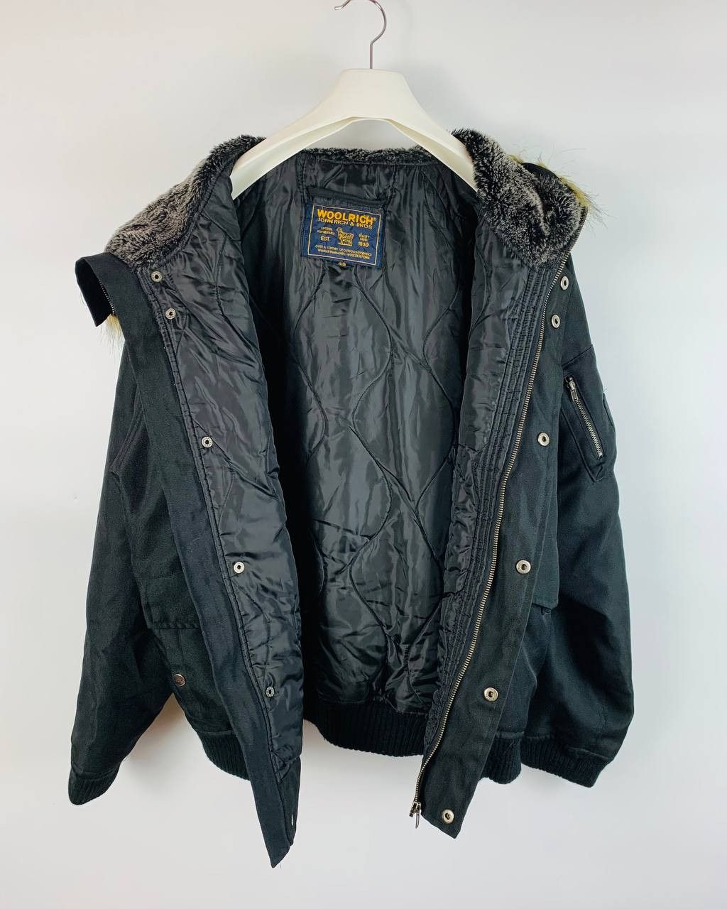 Vintage Woolrich John Rich & Bros down jacket 48 Size XL / US 12-14 / IT 48-50 - 5 Thumbnail