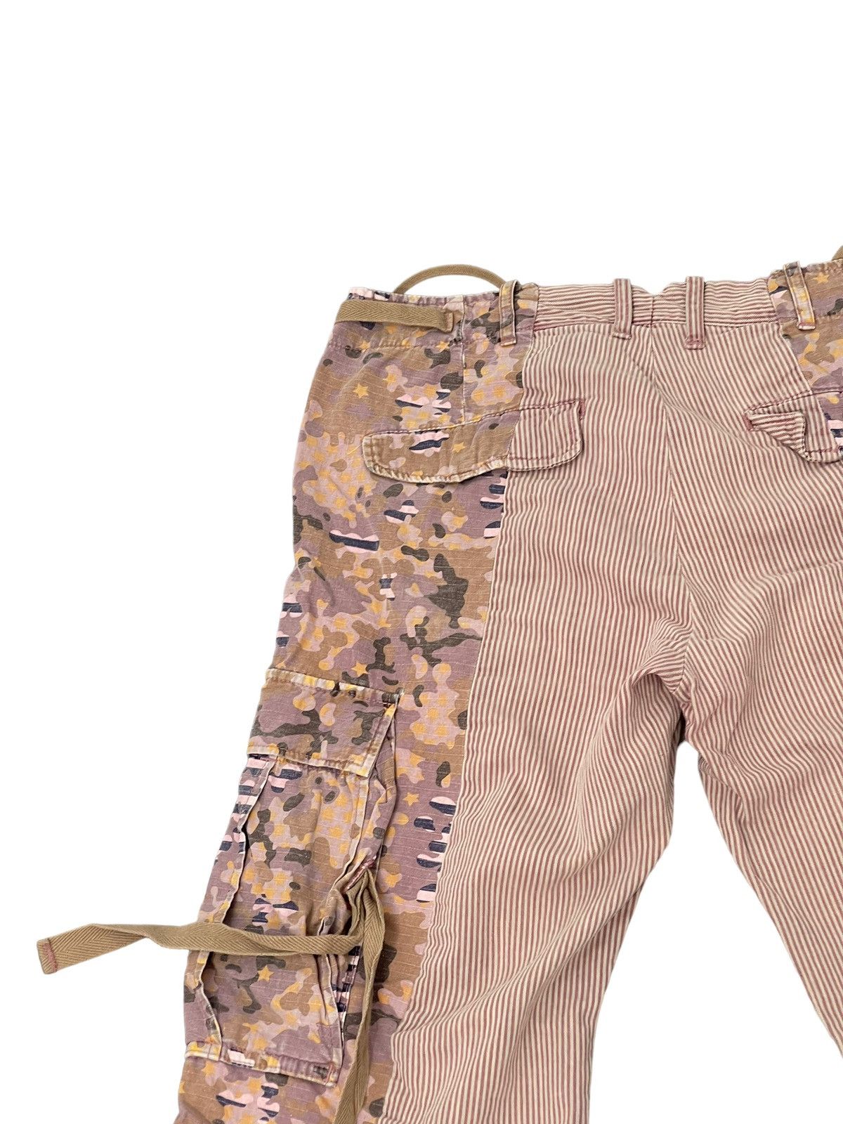 Maison MIHARA YASUHIRO Vtg Miharayasuhiro Reconstructed Cargo Cropp Hickory 2🟦6 Size US 32 / EU 48 - 14 Thumbnail