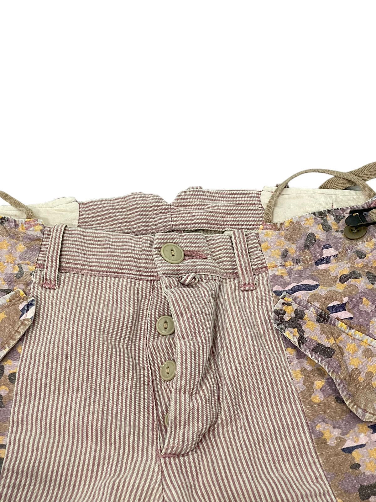 Maison MIHARA YASUHIRO Vtg Miharayasuhiro Reconstructed Cargo Cropp Hickory 2🟦6 Size US 32 / EU 48 - 8 Thumbnail