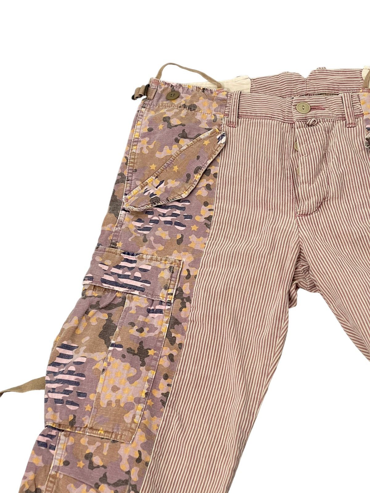 Maison MIHARA YASUHIRO Vtg Miharayasuhiro Reconstructed Cargo Cropp Hickory 2🟦6 Size US 32 / EU 48 - 6 Thumbnail