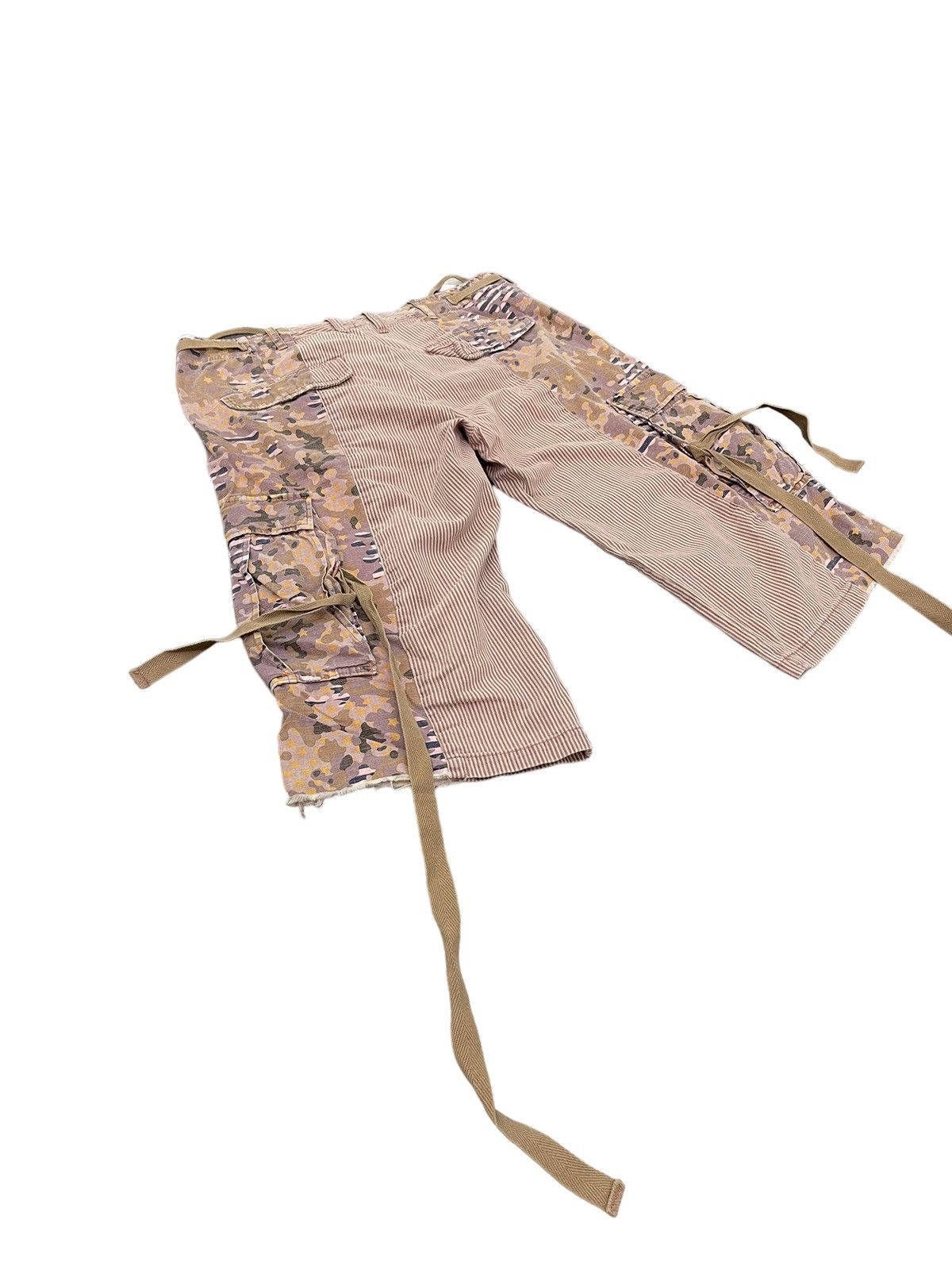 Maison MIHARA YASUHIRO Vtg Miharayasuhiro Reconstructed Cargo Cropp Hickory 2🟦6 Size US 32 / EU 48 - 10 Thumbnail