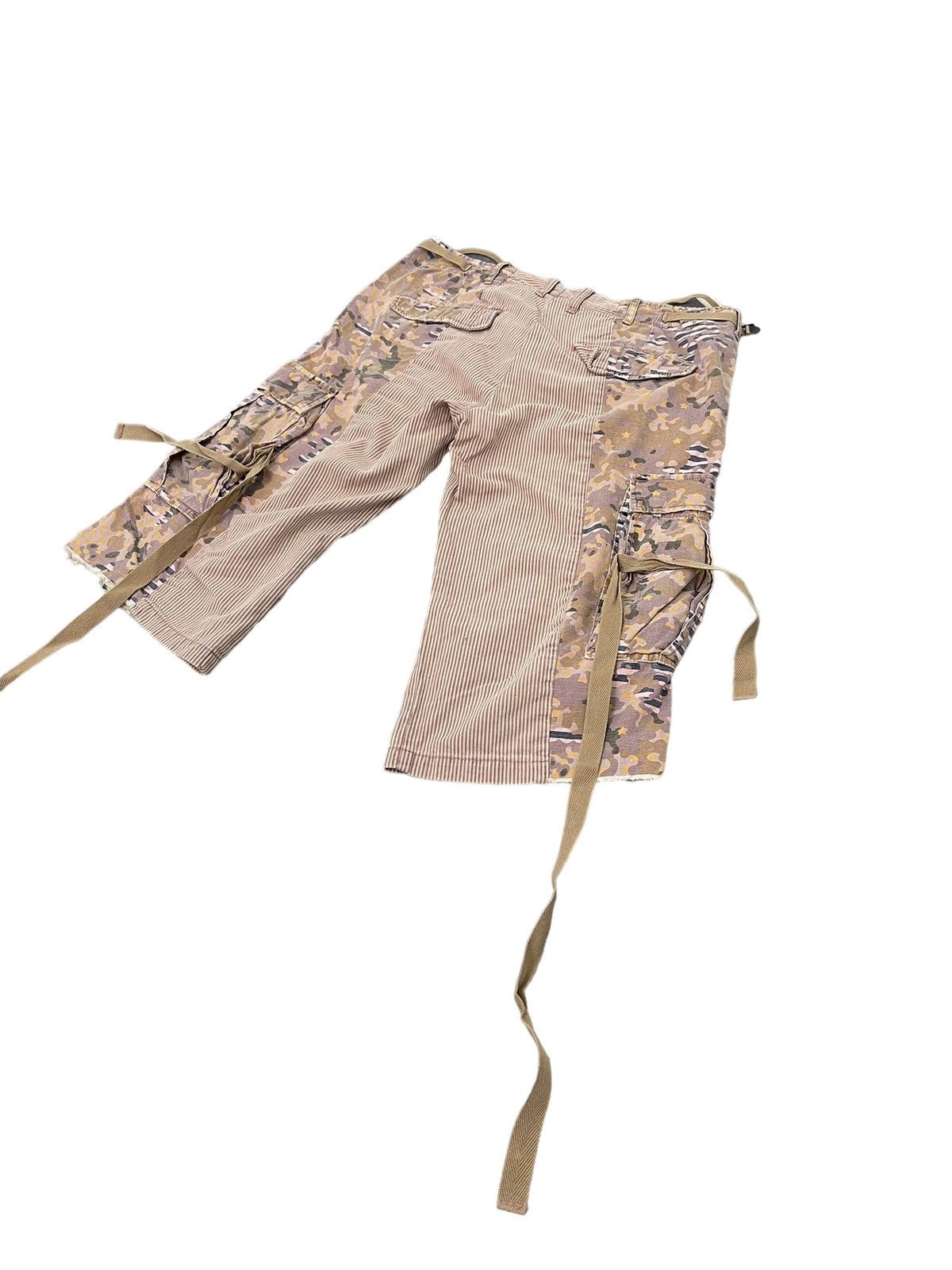 Maison MIHARA YASUHIRO Vtg Miharayasuhiro Reconstructed Cargo Cropp Hickory 2🟦6 Size US 32 / EU 48 - 11 Thumbnail