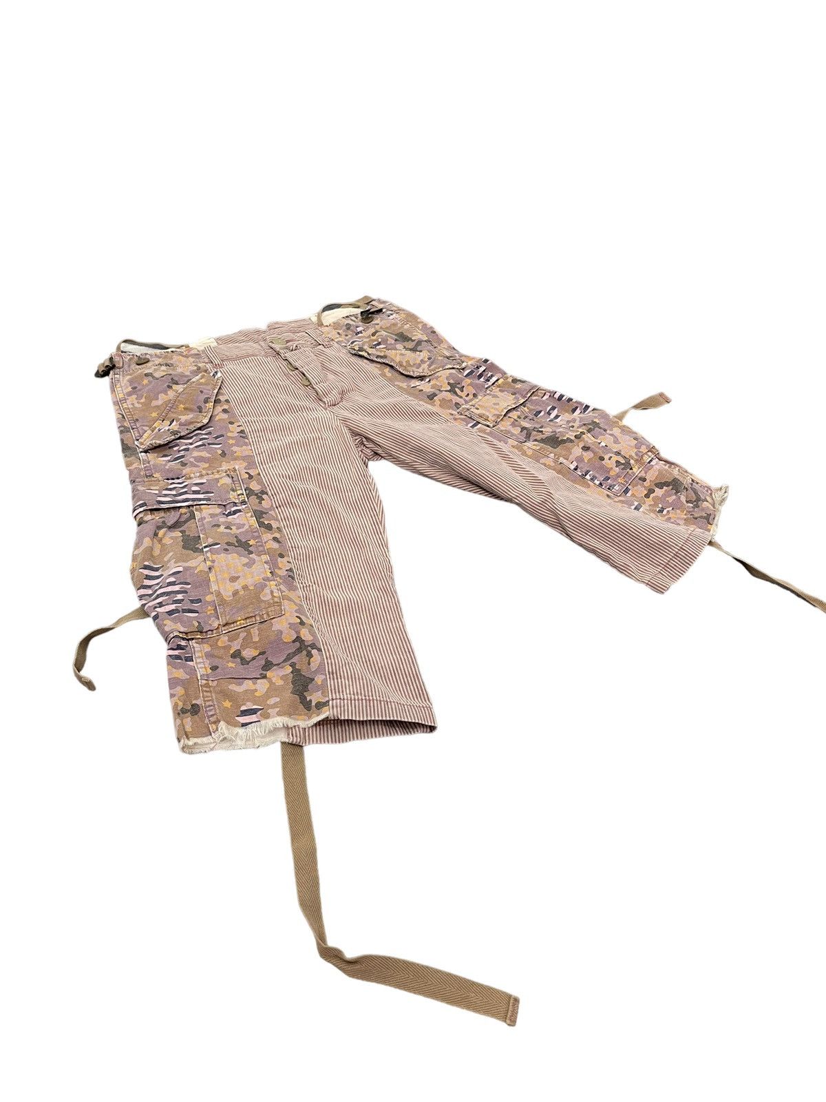 Maison MIHARA YASUHIRO Vtg Miharayasuhiro Reconstructed Cargo Cropp Hickory 2🟦6 Size US 32 / EU 48 - 2 Thumbnail