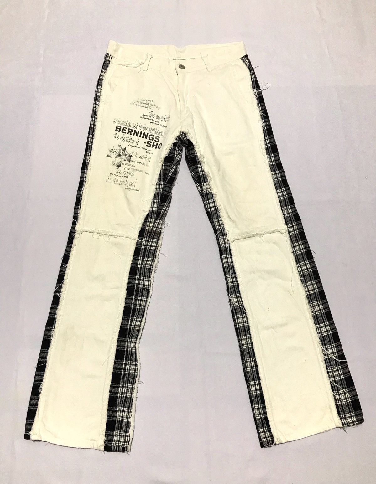 Pre-owned Distressed Denim X Seditionaries Bernings Sho Brand Punk