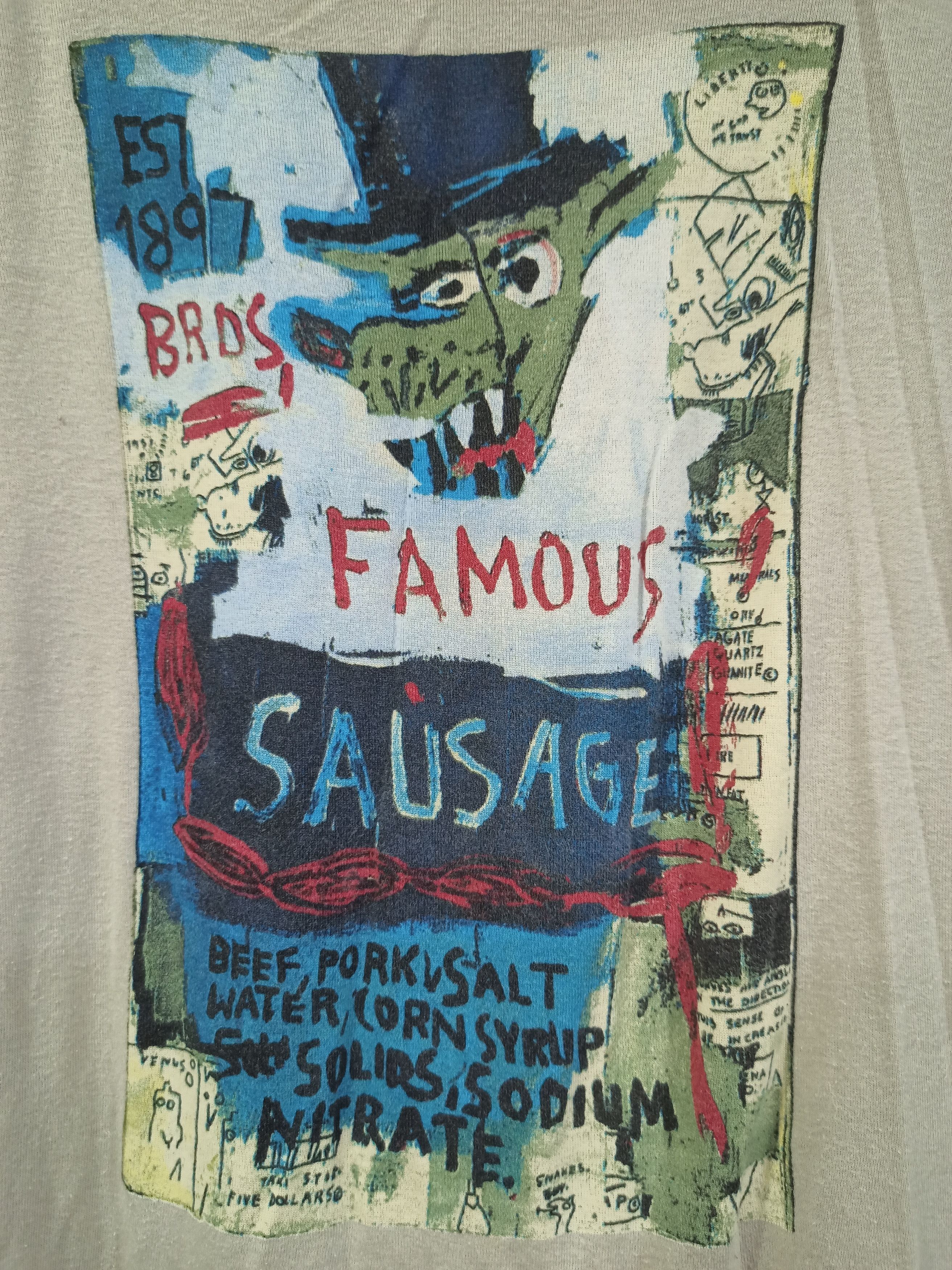Jean-Michel Basquiat Vintage Jean Michel Basquat Third Quarter Shirt Size US M / EU 48-50 / 2 - 8 Thumbnail