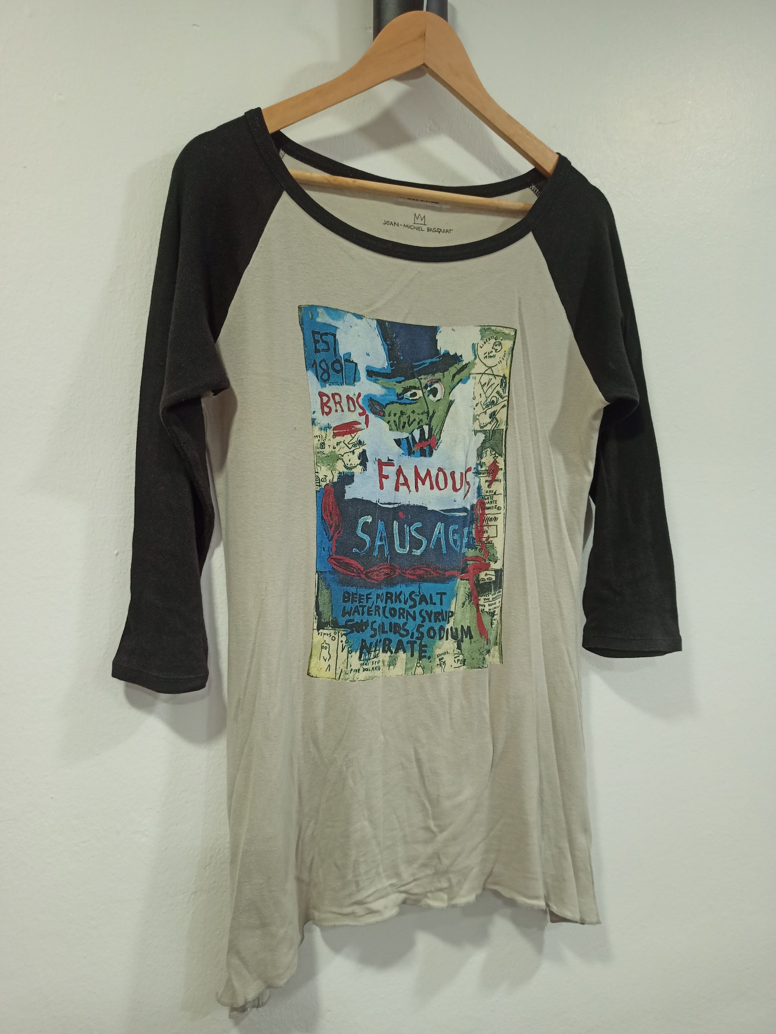 Jean-Michel Basquiat Vintage Jean Michel Basquat Third Quarter Shirt Size US M / EU 48-50 / 2 - 3 Thumbnail