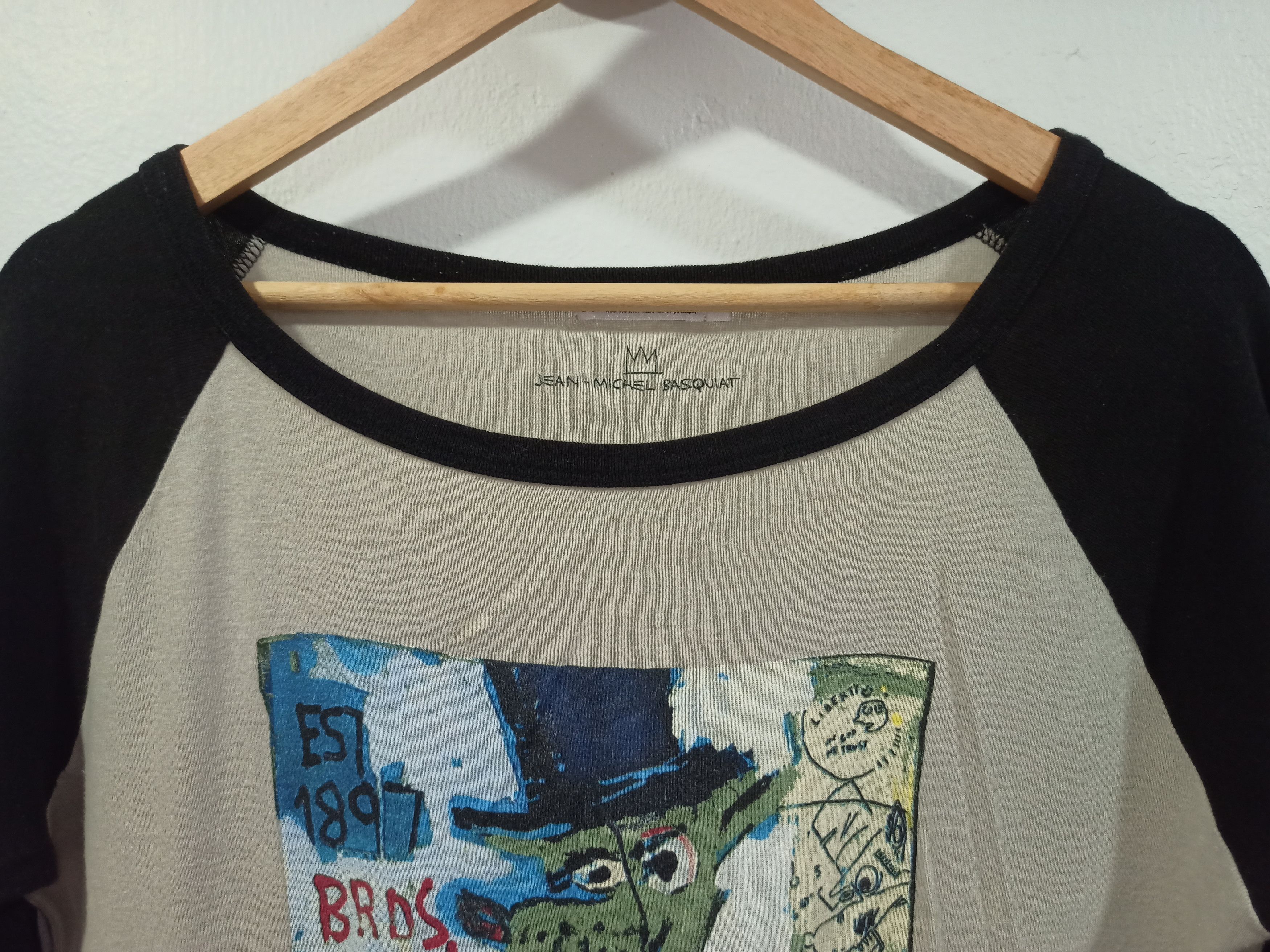 Jean-Michel Basquiat Vintage Jean Michel Basquat Third Quarter Shirt Size US M / EU 48-50 / 2 - 6 Thumbnail
