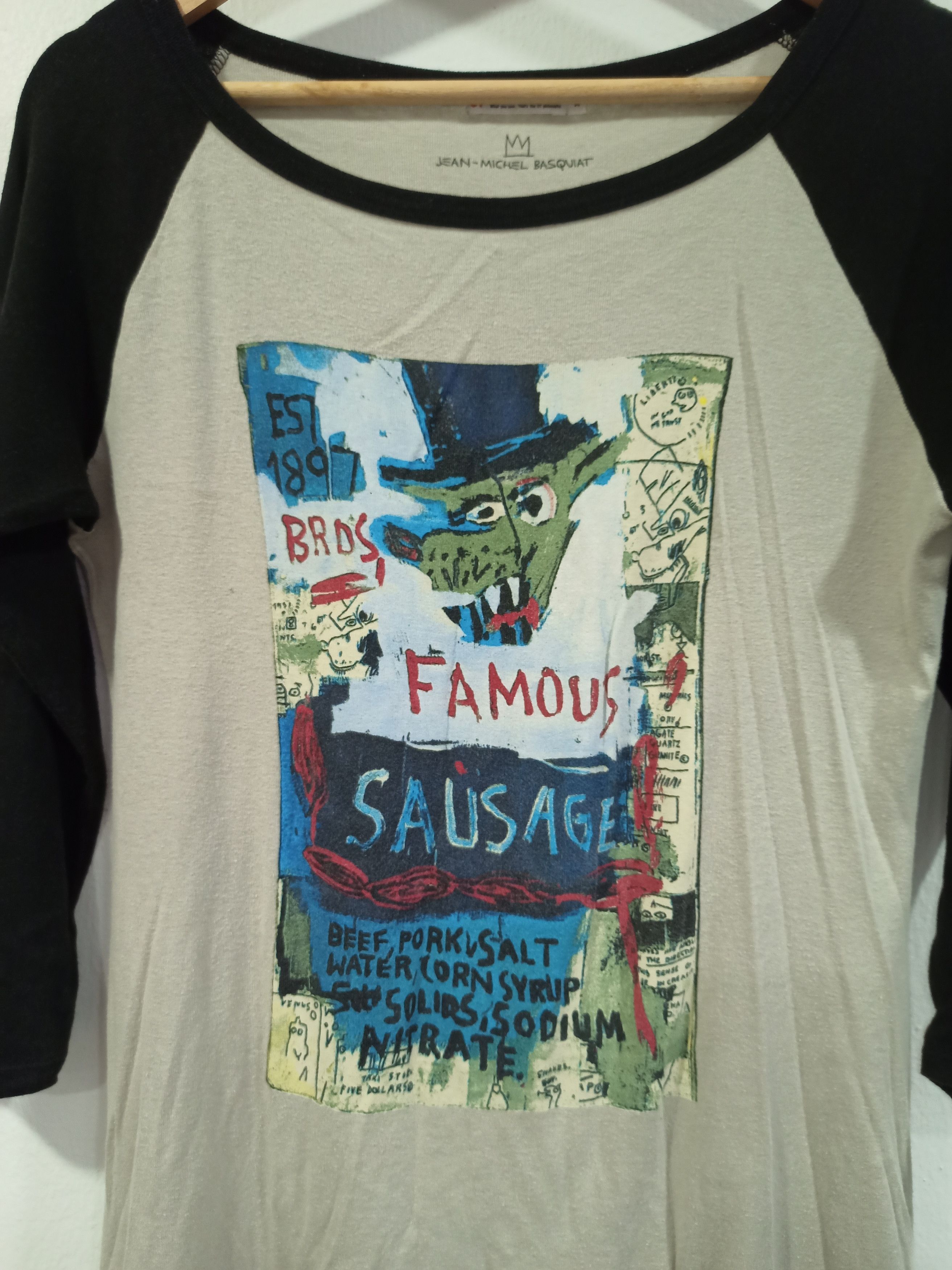 Jean-Michel Basquiat Vintage Jean Michel Basquat Third Quarter Shirt Size US M / EU 48-50 / 2 - 2 Thumbnail