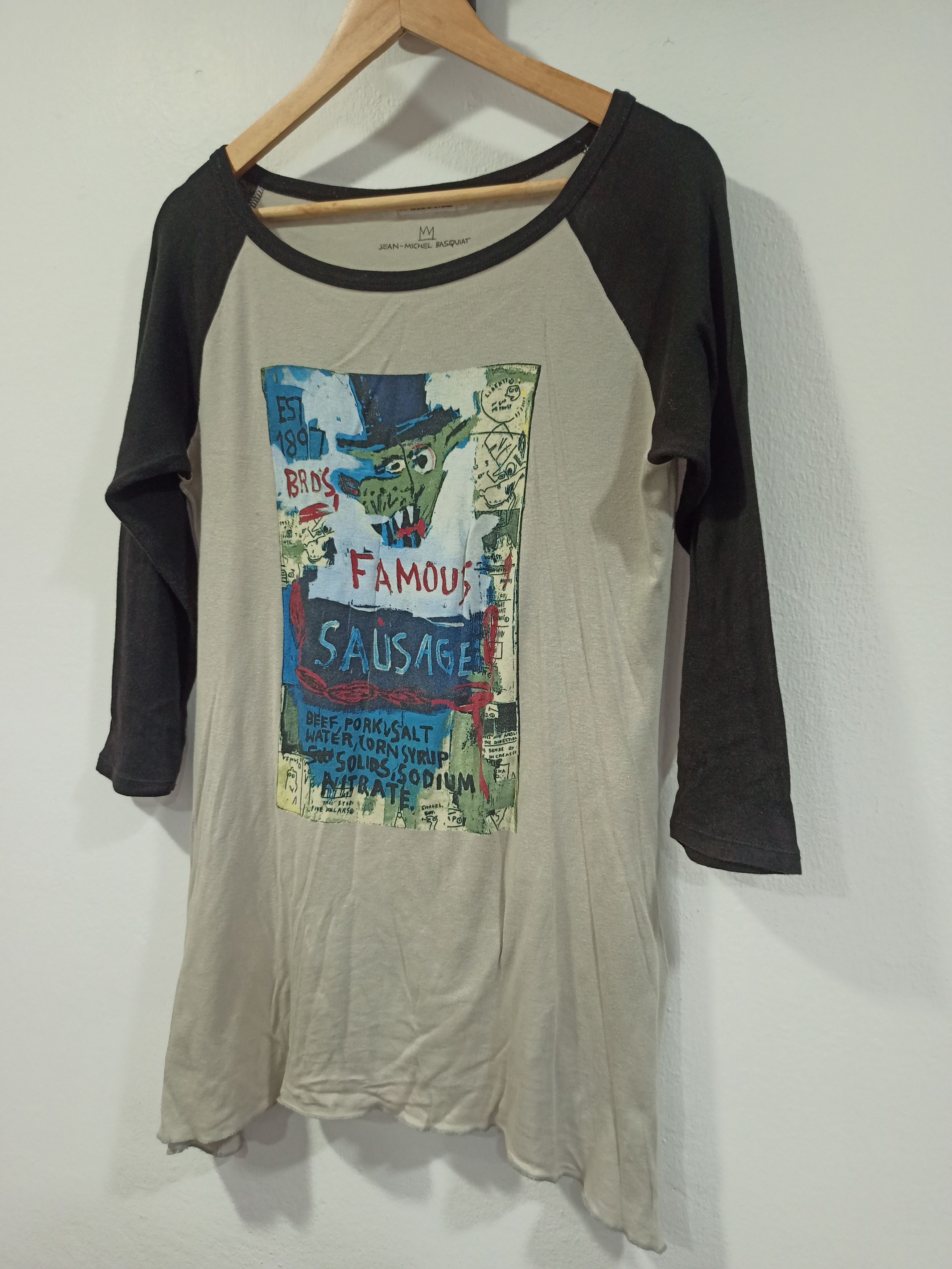 Jean-Michel Basquiat Vintage Jean Michel Basquat Third Quarter Shirt Size US M / EU 48-50 / 2 - 4 Thumbnail