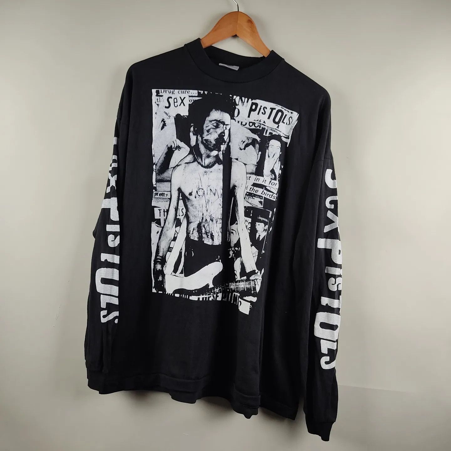 Band Tees × Vintage 90's The Sex Pistol's Sid Vicious Punk