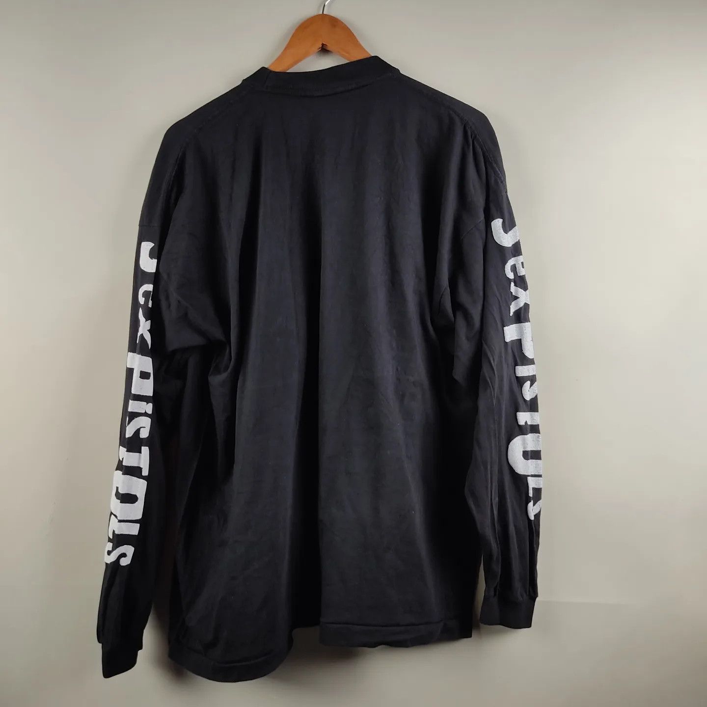 Band Tees × Vintage 90's The Sex Pistol's Sid Vicious Punk longsleeve Size US XL / EU 56 / 4 - 4 Thumbnail