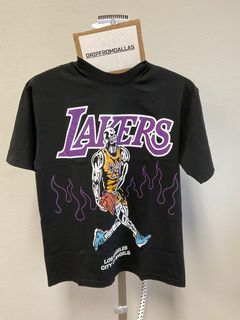 Warren City Angels Lotas T-shirts 23 James Men T-shirt Lakers