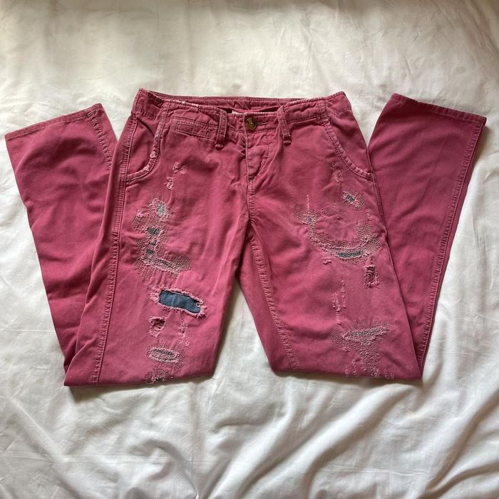 True Religion Pink Dyed True Religion Jeans | Grailed