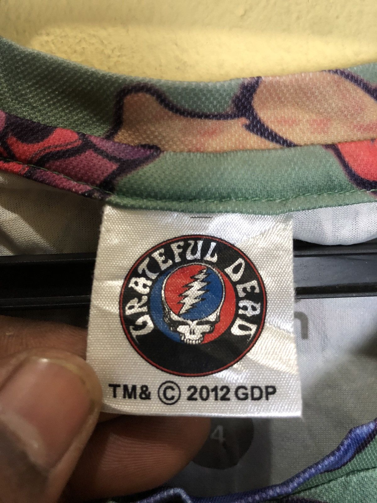 Band Tees × Grateful Dead Full printed Grateful Dead jersey size M Size US M / EU 48-50 / 2 - 6 Thumbnail