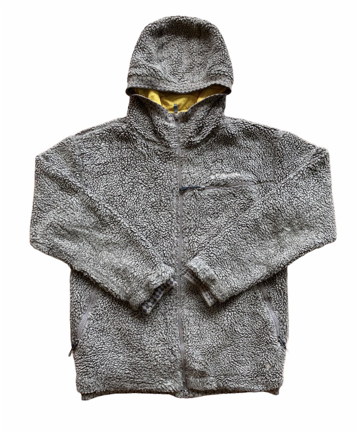 image of Columbia Fleece Zipper Hoodie in Grey, Men's (Size Medium)