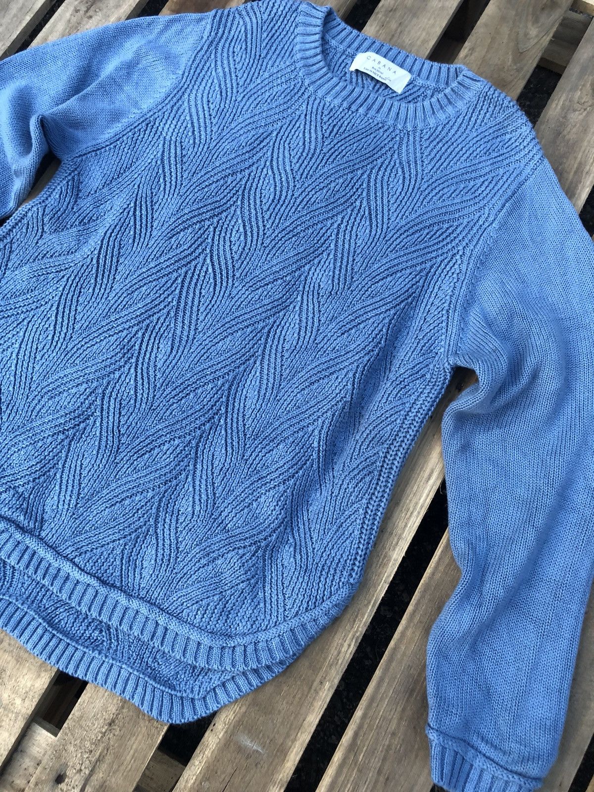 Aran Isles Knitwear × Japanese Brand × Other CABANA in Bou Jeloud knitwear size M Size US M / EU 48-50 / 2 - 4 Thumbnail