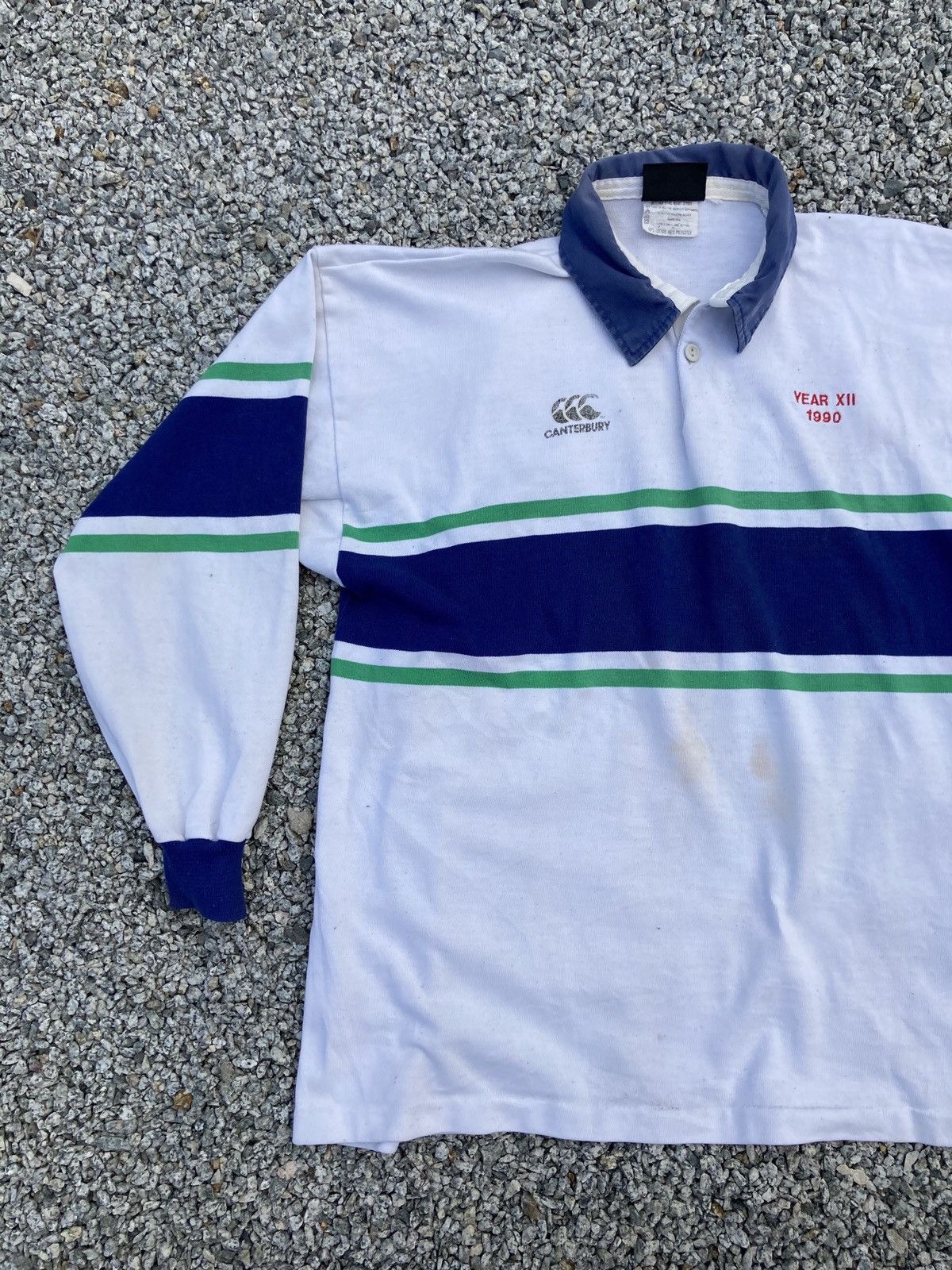 Canterbury of New Zealand × Vintage Vintage 90’s Canterbury Rugby Jersey Size US L / EU 52-54 / 3 - 2 Thumbnail