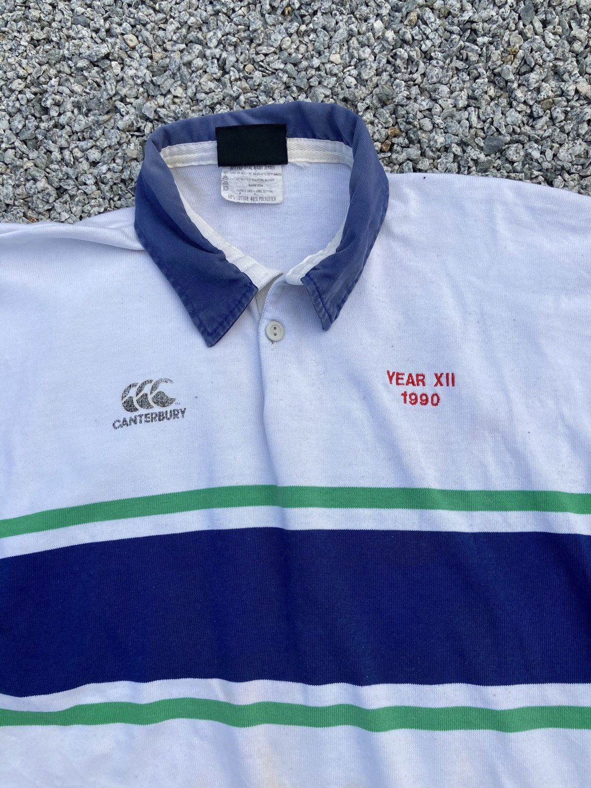 Canterbury of New Zealand × Vintage Vintage 90’s Canterbury Rugby Jersey Size US L / EU 52-54 / 3 - 3 Thumbnail