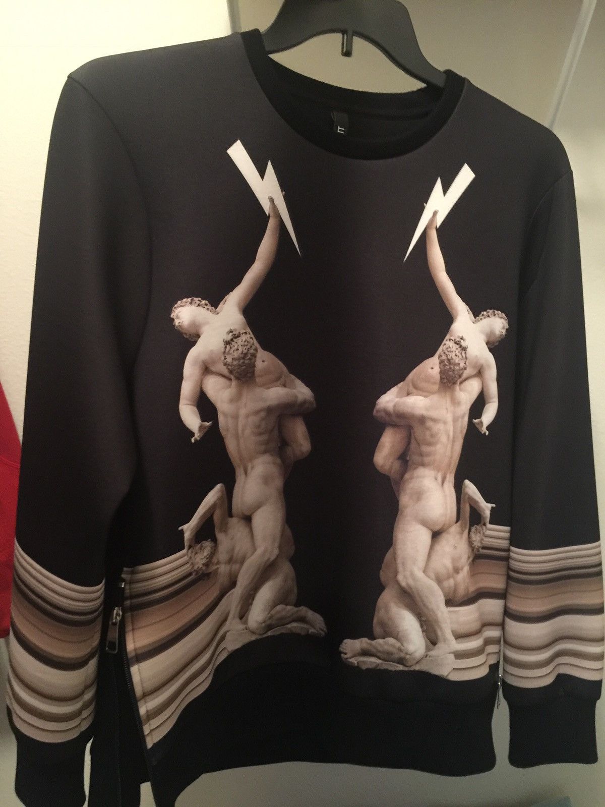 Neil Barrett Roman Statue Sweatshirt Size US M / EU 48-50 / 2 - 2 Thumbnail