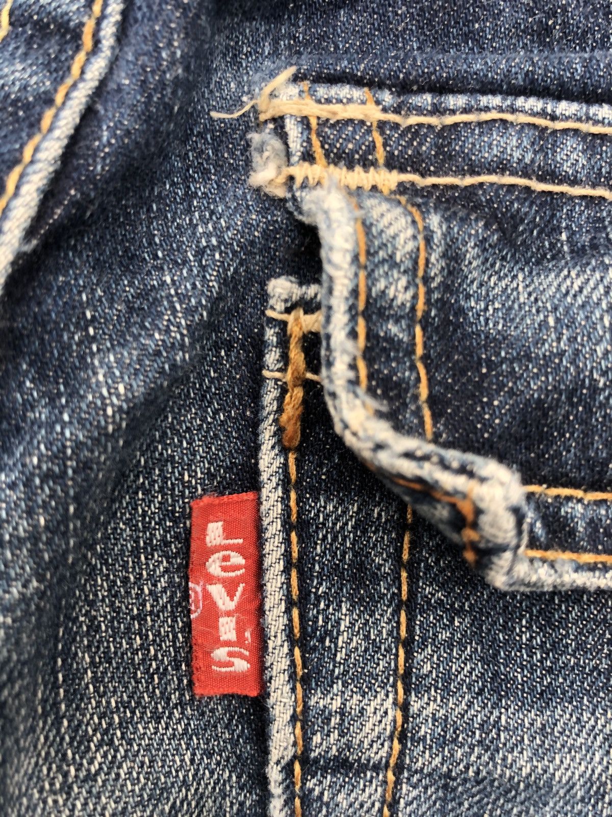 Levi's Levi’s White tag Lot 702 distressed size 30 Size US 30 / EU 46 - 6 Thumbnail