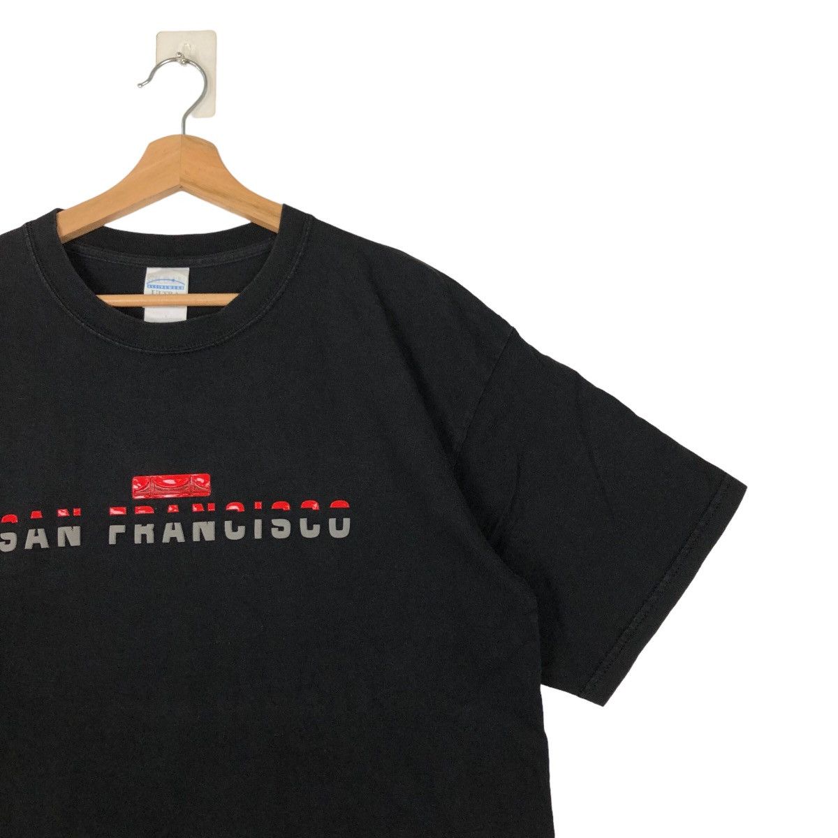 Vintage VINTAGE Y2K SAN FRANCISCO BIG LOGO TEE STREETWEAR DESIGN Size US L / EU 52-54 / 3 - 5 Thumbnail