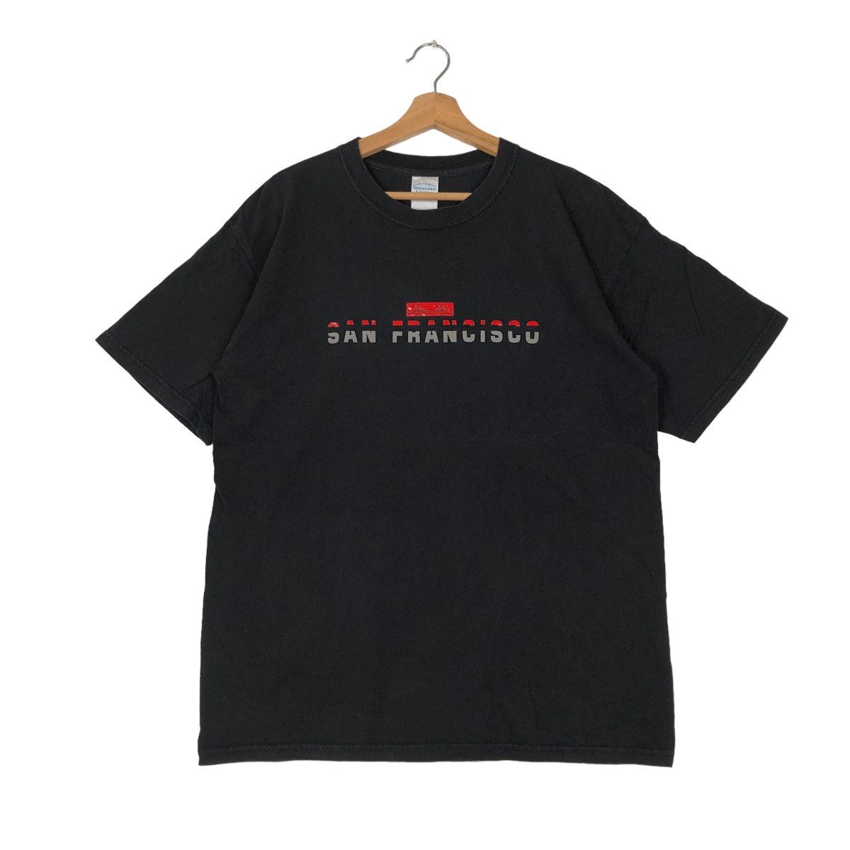 Vintage VINTAGE Y2K SAN FRANCISCO BIG LOGO TEE STREETWEAR DESIGN Size US L / EU 52-54 / 3 - 1 Thumbnail