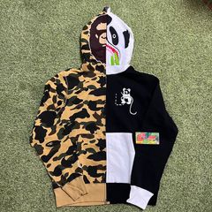 BAPE Niigata city camo Shark full zip hoodie NIGO A Bathing Ape Size S