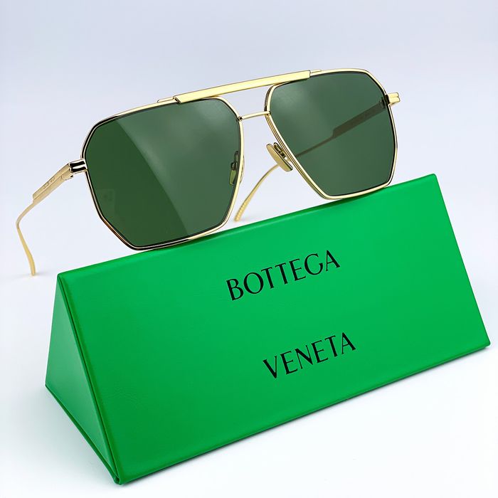 Bottega Veneta NEW Bottega Veneta BV1012S 004 Pilot Unisex