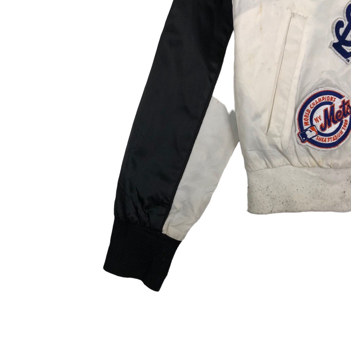 Japanese Brand VINTAGE VARSITY JACKET SOFT LEATHER NY YANKEES EMBROIDERED Size US S / EU 44-46 / 1 - 3 Thumbnail