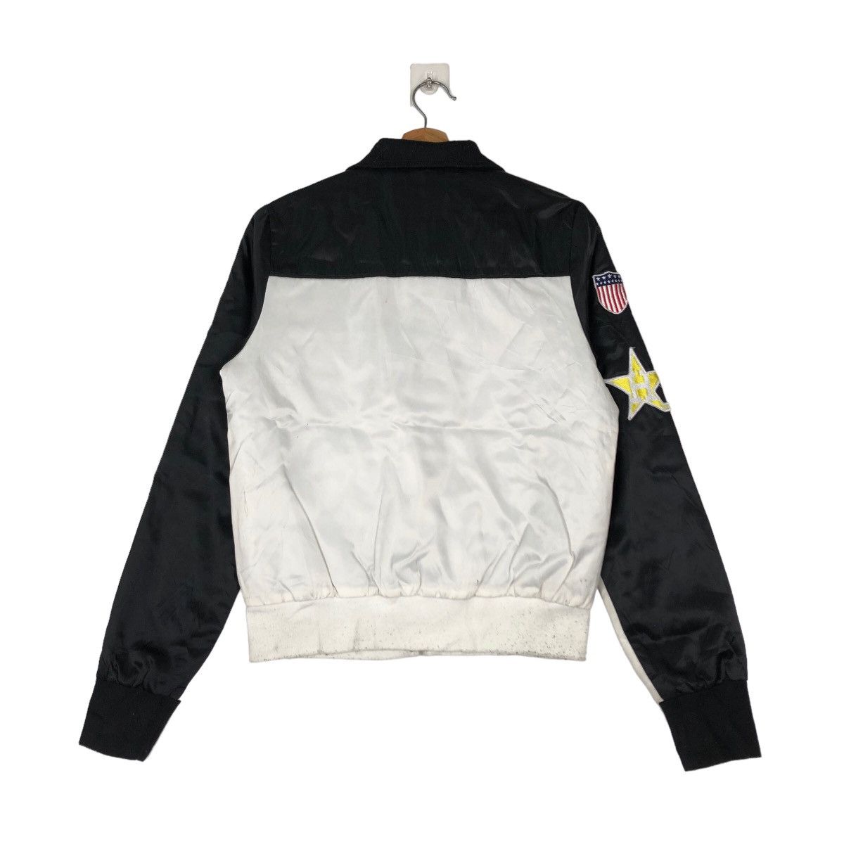 Japanese Brand VINTAGE VARSITY JACKET SOFT LEATHER NY YANKEES EMBROIDERED Size US S / EU 44-46 / 1 - 7 Thumbnail