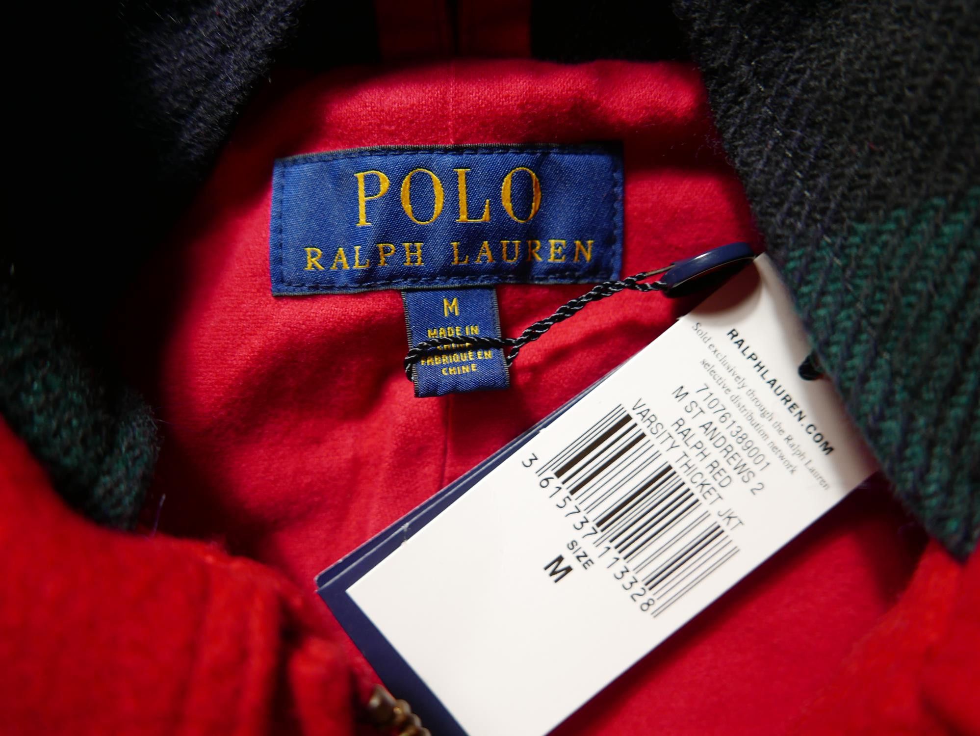 Polo Ralph Lauren Polo Ralph Lauren Jacket Varsity Wildcats Patchwork NWT M Size US M / EU 48-50 / 2 - 3 Thumbnail