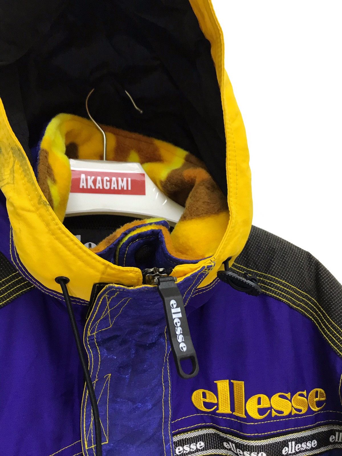 Ellesse Vtg 90s Ellesse Ski Jumper Multi Colour Block Size US L / EU 52-54 / 3 - 4 Thumbnail