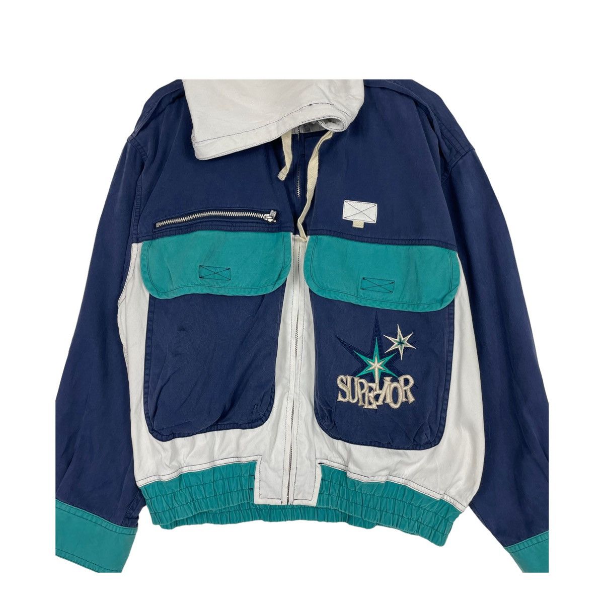 Japanese Brand × Vintage STEAL💥90s SUPERIOR JAPAN SURVIVAL STREET FASHION JACKET Size US L / EU 52-54 / 3 - 5 Thumbnail