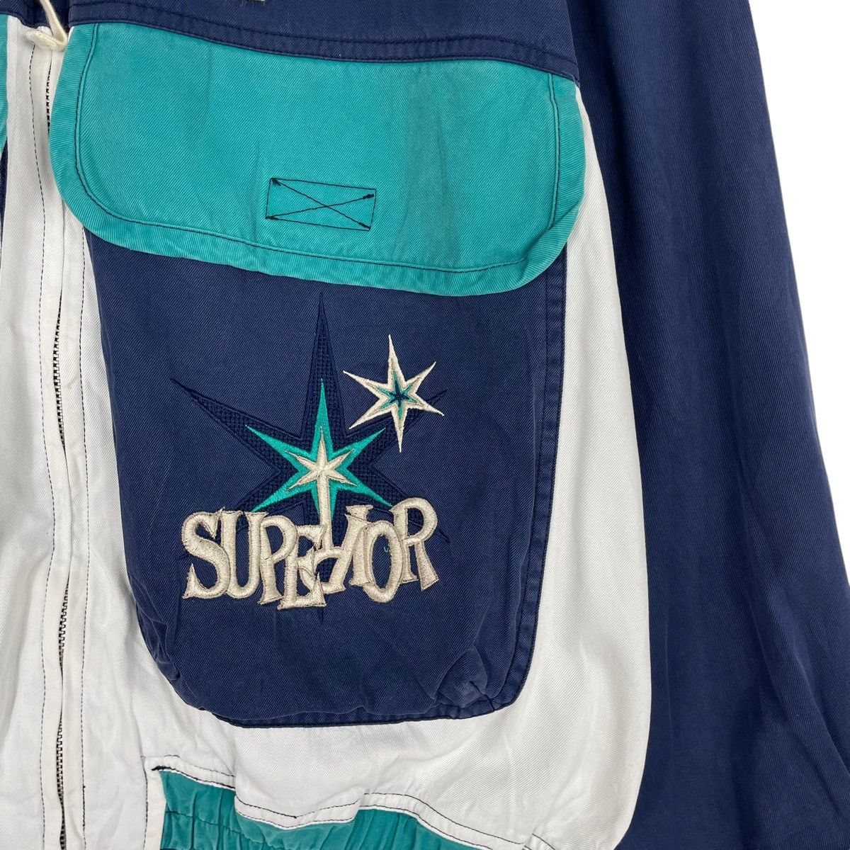 Japanese Brand × Vintage STEAL💥90s SUPERIOR JAPAN SURVIVAL STREET FASHION JACKET Size US L / EU 52-54 / 3 - 6 Thumbnail